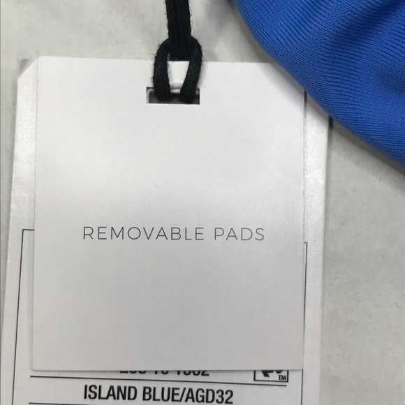 Shade And Shore Women's Size Medium 8-10 Twist Front Keyhole Bralette Bikini New - Picture 13 of 16